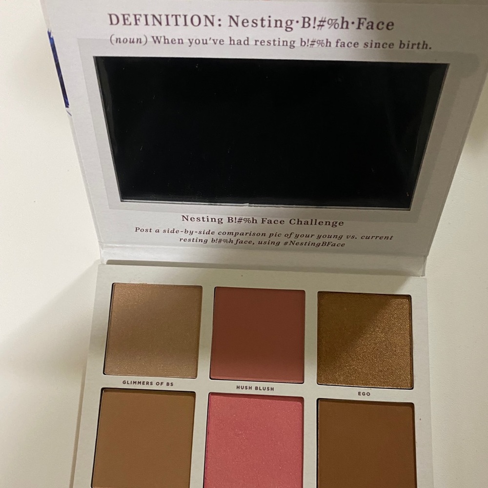 Pretty Vulgar Nesting B!#%H Face Palette